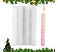 Stampo per candele con pillole contorte, stampo per candela a coda contorta | Stampo per candelabro profumato - Stampo riutilizzabile in silicone facile a rilascio prolungato per ornamenti di casa