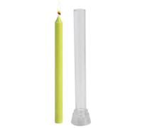 Stampo per candele coniche - Stampi trasparenti per cera per fai da te, design a forma di palo lungo, strumento per aromaterapia, accessorio per feste fatto a mano, decorazione per la casa e la chiesa