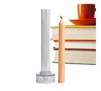 Stampo per candele conico - Stampi per candele pilastri | Stampo per candelabri per pilastri per chiesa | Forniture artigianali robuste per candele profumate fatte a mano | Ideale per principianti