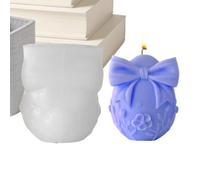 Stampo per Candele di Pasqua,Matrice in Silicone per Ornato di Gesso con - 3D per Creazioni in Gesso - per Aromaterapia, Fai da Te, Casa, Feste, Famiglia, Amici