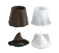 Stampo per candele fantasma - Stampo in resina a forma di Halloween Għost Sì con Coperchi, Barattoli per conserve | Ghost Jar - Decorazioni di Halloween, garantiscono la versatilità in ogni progetto