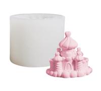 Stampo per Candele | Flessibile, Facile da Sformare, Riutilizzabile,Stampo per Candela a Castello | Ideale per Principianti, Progetti Scolastici, per Resina Epossidica, Gesso, Sapone, Argilla