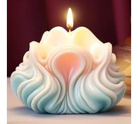 Stampo per candele in silicone 3D, per candele, per candele, in silicone, per conchiglie, per candele, in silicone, per candele, per Natale