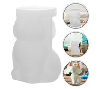 Stampo per candele in silicone a forma di coniglio, 3 pezzi: stampi a forma di