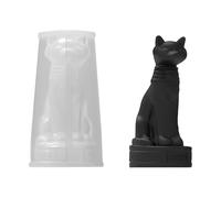 Stampo per candele in silicone a tema animale domestico, facile rilascio, design dettagliato per realizzare candele, decorazioni per la casa, artigianato per le vacanze, appassionati di fai da te