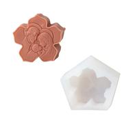 Stampo Per Candele In Silicone Della Famiglia Religiosa Decorazioni La Casa In Resina Epossidica Stampo A Forma Candela