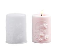 Stampo per candele in silicone per alimenti, struttura a nido d'ape, multiuso per progetti, uso domestico, set stampi in silicone per candele fatte a mano