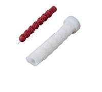 Stampo per candele in silicone Stampo for candele in silicone 3D a forma di sette teschi horror, stampo in gesso e resina for sapone, fai da te, decorazioni for Halloween