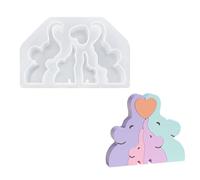Stampo per candele in silicone Stampo in pietra per diffusione animali in gesso per appassionati lavori fatti a mano Strumento per la creazione decorazioni per desktop Stampo per la
