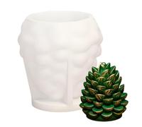 Stampo per candele, in silicone, stampo per sapone di Natale, argilla epossidica per sapone, argilla epossidica per fai da te, fai da te, artigianato in resina, saponi al cioccolato, argilla e