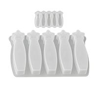 Stampo Per Candele In Silicone,Strumento A Forma Di Stella Con Auguri Di Buon Auspicio | Stampo Per Candele - Per Cera, Sapone, Progetti Fai Da Te Creativi, Decorazioni Casa, Arte E Artigianato Creati