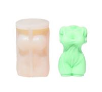 Stampo per candele per il corpo femminile - stampo di cera contorno del corpo completo, fuso di silicone busto scolpito | Elegante kit di modellatura di anatomia, set di strumenti per il seminar