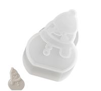 Stampo per candele stagionali per progetti case vacanza, forma in silicone 3D riutilizzabile con cavità in rilievo e decorazioni in cera Appeal Stampo per le vacanze Forma in silicone per cera