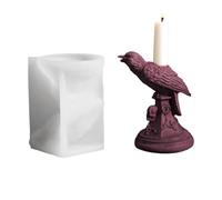Stampo Per Candele Uccelli Halloween - Stampo Per Resina A Forma Di,Stampo Per Sapone Multifunzionale Per Decorazioni Festività Progetti Fai Da Te