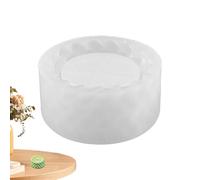 Stampo per candelieri, per candelieri - Portacandele fatto a mano con disegno della corda di filo, strumenti di decorazione artigianale,La palmatoria modella il silicone, stampo portacandele per