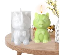 Stampo Per Cani Per Candele - Stampi In Cemento Per La Decorazione Domestica,Stampo 3D In Gesso Per Ornamenti Decorativi, Strumento Di Colata Per La Decorazione Domestica