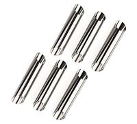 Stampo per cannoli, 6 pezzi in acciaio inox a forma di cannoli, per dolci da forno, stampo professionale, stampo tradizionale per torte