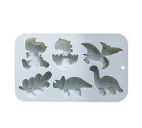 Stampo per caramelle in silicone dinosauro, stampo per torta di dinosauro, adatto per varie forme di dinosauro, in due cavità - stampo, bambini - silicone per bambini - stampo dinosauro