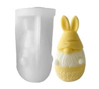 Stampo per caramelle pasquali - Stampo per sapone | staampi per caramelle pasquali, forniture per realizzare canndele primaverili con gnommo coniglietto, staampo in resina epossidica 3D per sapone fat