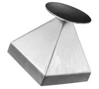 Stampo per Carne a Torre Pagoda, Acciaio Inox, Argento