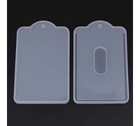 Stampo per carte in resina epossidica fai da te porta carte in silicone UV per riporre carte di credito creazione di gioielli artigianali fatti a mano artigianato artistico