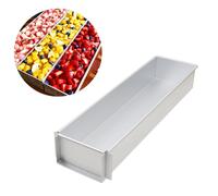 Stampo per Cheesecake, Stampo Antiaderente per Pane, Stampo Rettangolare per