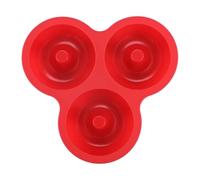 Stampo per ciambelle in silicone, resistente al calore, riutilizzabile, per friggitrici ad aria, ideale per torte, biscotti, snack, ricette per colazione, uso in cucina, feste, feste e compleanni
