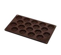 Stampo per cioccolatini a waffle in silicone, stampo antiaderente per waffle | teglia da forno flessibile resistente al calore, piastra per waffle, stampo in silicone lavabile in lavastoviglie, stampo