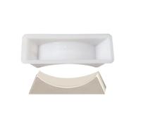 Stampo per cioccolatini di Pasqua, riutilizzabili a rilascio facile | per cottura pasquale a forma di coniglio e | per glassare dessert budino di festa