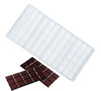 Stampo Per Cioccolatini E Barrette | Da Cucina Trasparenti Per Dolci,Per Riutilizzabili,Per La Creazione Di Snack Natalizi Con Barrette Di Cioccolato E Caramelle Ripiene