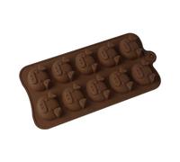 Stampo per cioccolatini e cioccolatini, non appiccicoso, facile da demolire, in silicone per uso alimentare, per fai da te, cuori, numeri, caramelle, utensili da forno, cubetti di ghiaccio