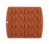 Stampo per cioccolato a forma di teschio, in silicone, riutilizzabile, antiaderente, per fai da te, per dolci, biscotti, torte, dolcetti per cani, pasticceria domestica
