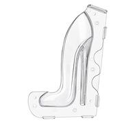 Stampo per cioccolato con tacco alto 3D per caramelle e torte di compleanno a forma di scarpa con tacco alto grande duro a forma di scarpa con tacco alto stampi per caramelle al cioccolato