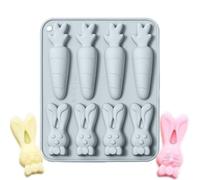 Stampo per cioccolato coniglietto in silicone, per caramelle in silicone pasquali,Simpatico stampo per torta alle | Stampo per dolci pasquali, stampo per conigli fai-da-te per decorazioni per feste di