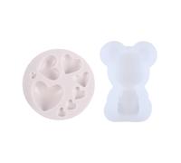 Stampo per cioccolato da 2 pezzi Stampo in silicone fai da te Stampo per colata