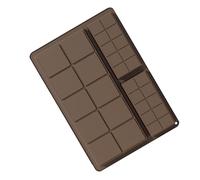 Stampo per cioccolato fondente - Stampo per caramelle non stick - Stampo flessibile per dolci fatti in casa -, torte, cialde