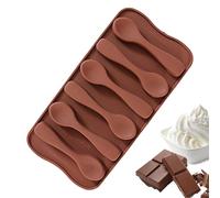 Stampo per cioccolato in silicone per pasticceria, stampo per waffle in silicone fatto a mano, stampo per dolci per cioccolato, gelatina, caramelle, fudge e altri fritti