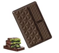 Stampo per cioccolato in silicone | Utensili da forno per caramelle di qualità alimentare - Utensili da cucina per dolci, dolcetti, waffle, tortiera