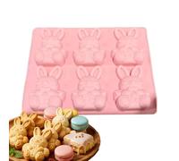 Stampo per cioccolato pasquale, stampo 3D a forma di coniglio facile da
