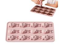 Stampo per cioccolato - Stampo antiaderente per fondente pasquale - Forma di coniglio in silicone - per decorazione di torte, gelatina, budino, pasta di sapone manuale e feste