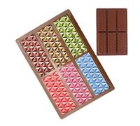 Stampo per cioccolato | Stampo in silicone profondo Cioccolato riutilizzabile | Panna acida facile da rimuovere a 6 forme per principianti Brownie Orsetti gommosi caramello