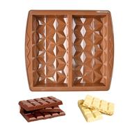 Stampo Per Cioccolato,Stampo per Dolci e Cottura in Silicone,Adatto Per Diversi Spuntini - per Cucina Forno Microonde Frigo Dolci Biscotti e Gelatina