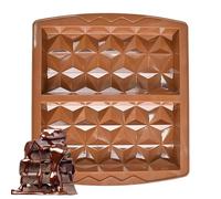 Stampo Per Cioccolato,Stampo per Dolci e Cottura in Silicone | Adatto Per Diversi Spuntini,Per Cucina Forno Microonde Dessert Biscotti