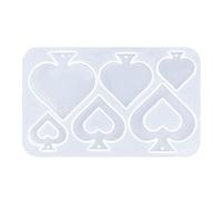Stampo per ciondolo a forma cuore / / diamanti/a, 4, C | Strumento in resina epossidica per ciondolo collana fai da te con gocce orecchio, ornamento a vanga