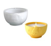 Stampo Per Ciotola In Resina, Design Accattivante, 10,03x6,02 Cm, Stampo Per Barattolo Di Candela, Contenitore Per Lavorazione Artigianale, Liscio Riutilizzabile, Per La Casa, Adulti, Per Gioie