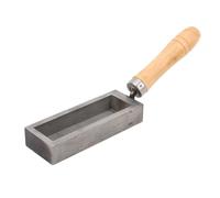 Stampo per Colata di Lingotti d'oro, Acciaio Legato per Lingotti d'argento Resistente Alle Alte Temperature da 4 Pollici per Metalli Delicati