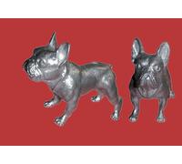 Stampo per colata di stagno bulldog inglese stampo in silicone resistente al calore - richiede circa 220g di stagno puro
