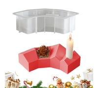 Stampo Per Colata In Resina Domestica - 22,8x10,8x6,1 Cm Artigianato Liscio A Rilascio Facile | Stampo In Resina Siliconica | Candeliere In Silicone House Per Gli Appassionati Di Famiglia, Per