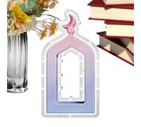 Stampo per colata in silicone - Design della soglia del modello epossidico islamico, cornice per la realizzazione di aromatiche, scultura artigianale con supporto in gesso Fornitura di