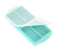 Stampo per congelatore in silicone | Cucchiaio da minestra con coperchio 250 ml, contenitore per alimenti per la preparazione dei pasti, contenitore di congelamento per salse, resti di brodo